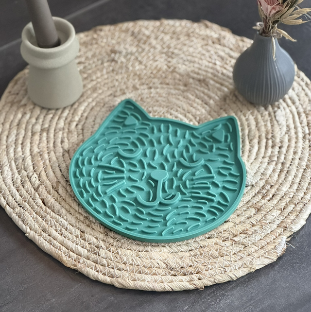 Tapis de léchage vert 