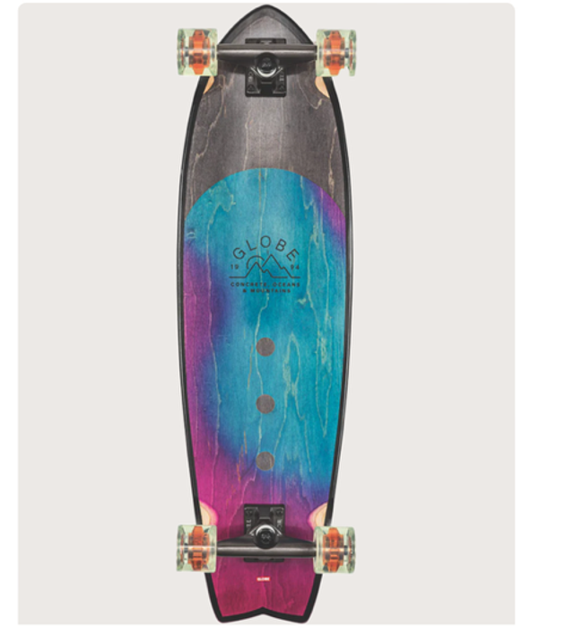 Globe Chromantic - Washed Aqua - 33" Cruiserboard