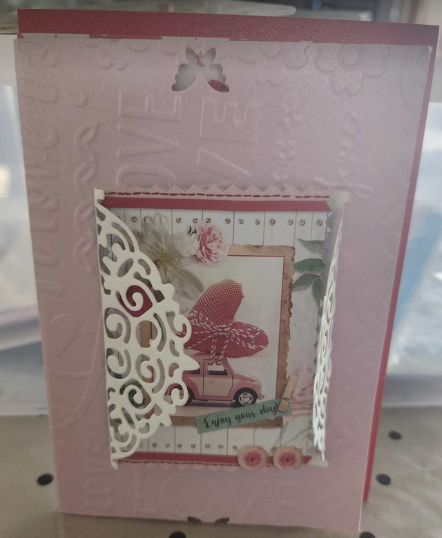 N° 921  Carte  Mariage "fenêtre sur l'amour "
