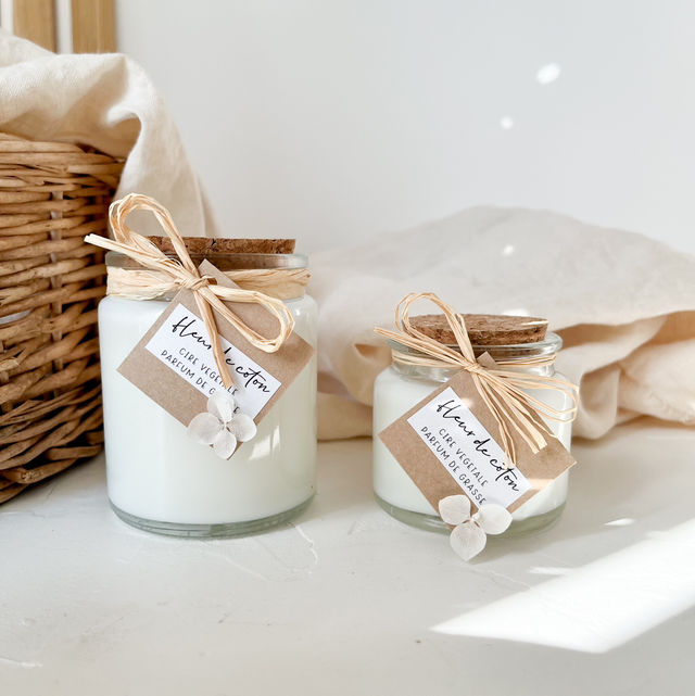 Bougie parfumée Fleur de coton