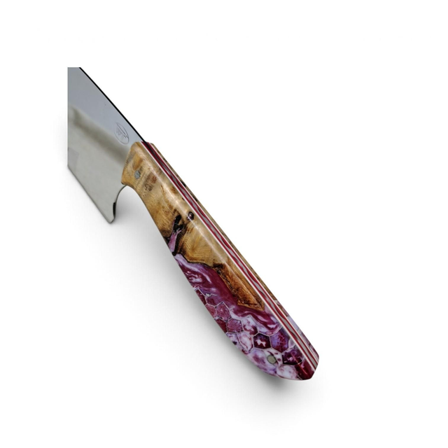 Couteau de cuisine - Loupe de peuplier