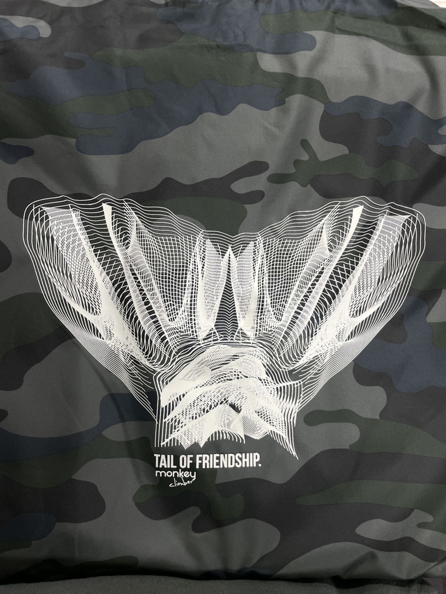 TAIL OF FRIENDSHIP SKATE WINDBREAKER JACKET I CAMOU (USA IMPORT)