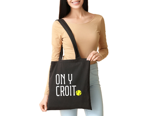 Tote bag Motivation Padel – "On y croit "