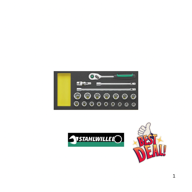 Steckschlüsselsatz TCS 456/16/4MF QR