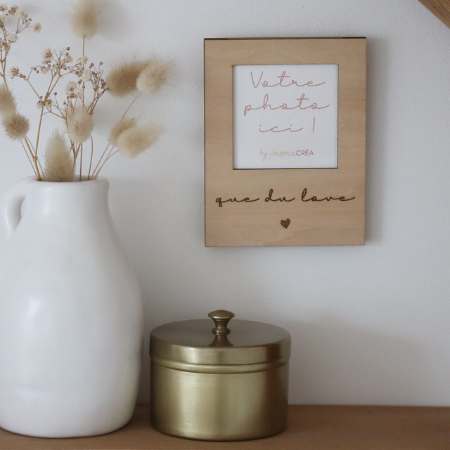 Magnet photo pola « que du love ♡ »