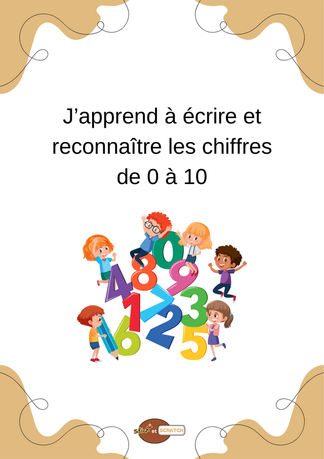 🔢 Mon Livret des Nombres – Tracer, Compter, Reconnaître