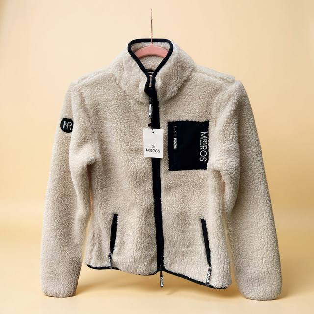 Mrs ros - polaire zippee teddy 