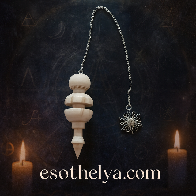 1.Pendule 30 en bois de cerisier