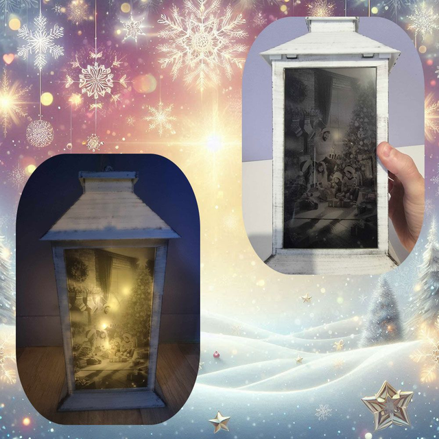 Lanterne de noël (3ème modèle)