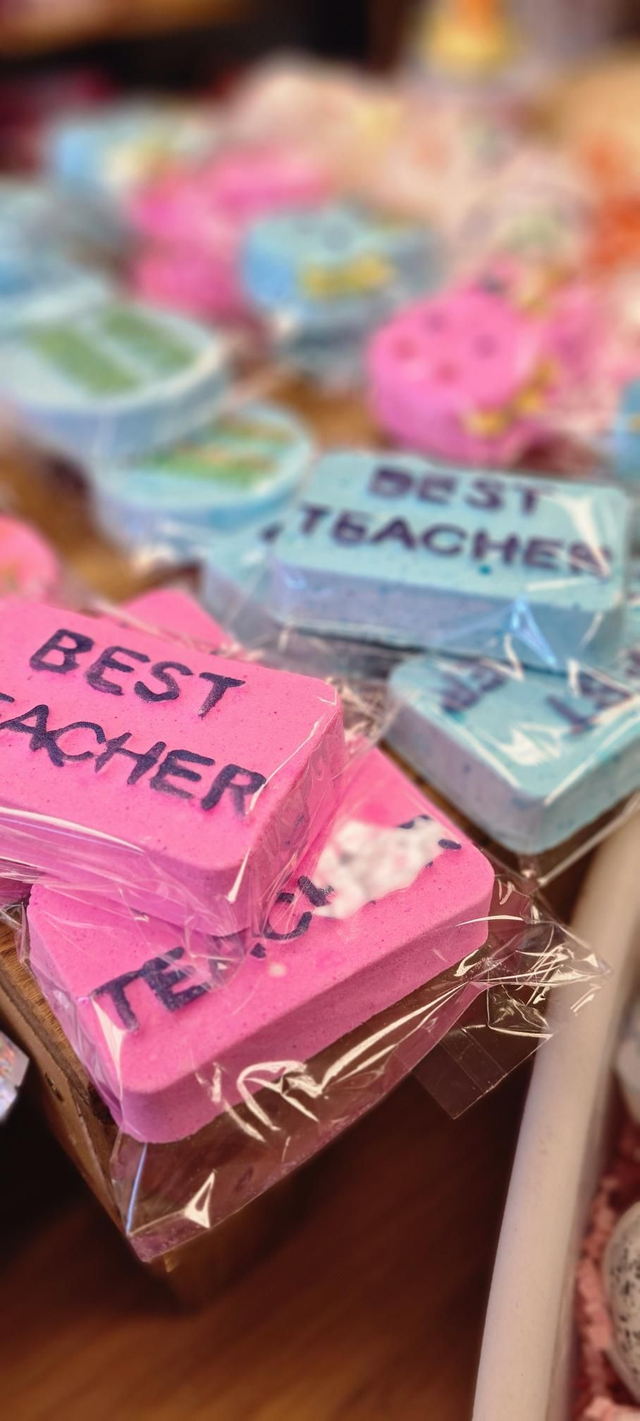 Best Teacher bath bombs