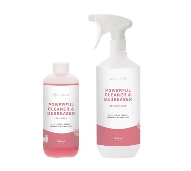  V-Living Geconcentreerde Ontvetter 500ml met Spuitfles 1l