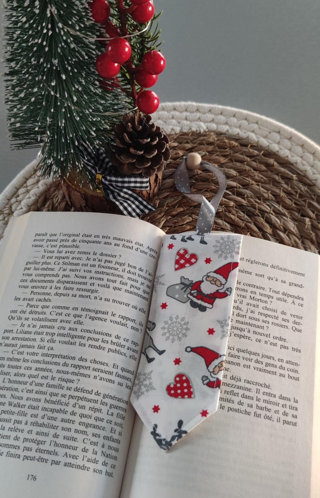 Marque pages Père Noël 