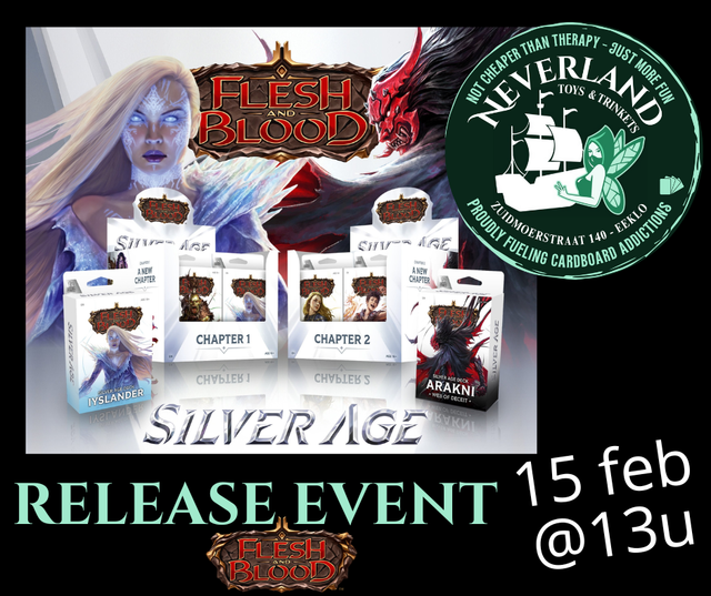 15/02 Flesh and Blood Silver Age Chapters 1 and 2 Release Event