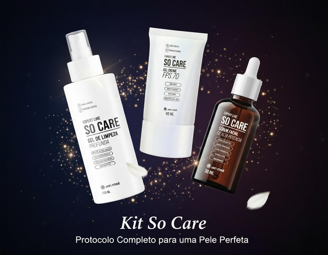 Kit So Care | Pele Perfeita em 3 Passos