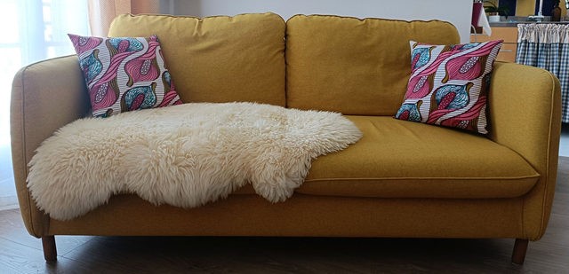 Housse de coussin carrée - Kozi - Tchibanga