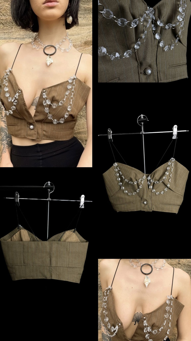Bustier Upcycled - Lucien(ne) S