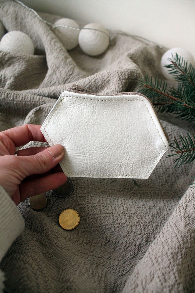 Porte-Monnaie Blanche