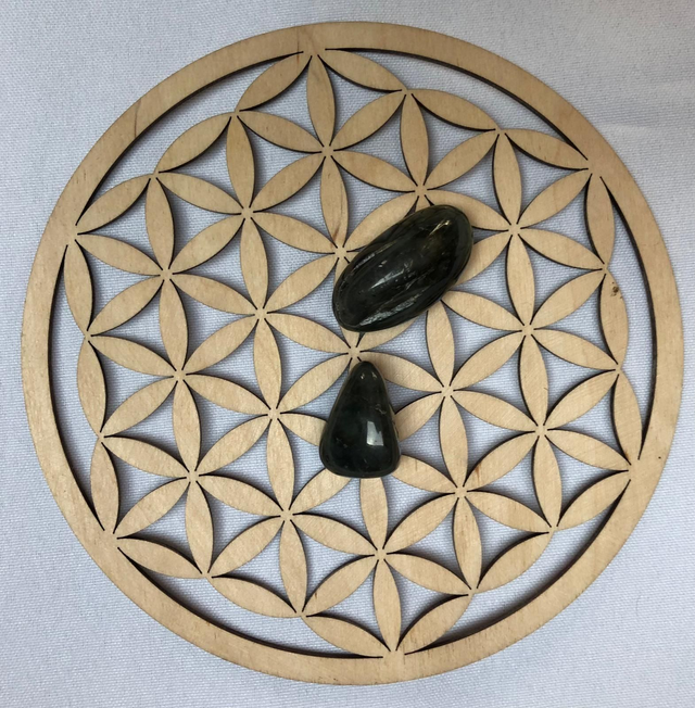 Pierre roulée en Spéctrolite