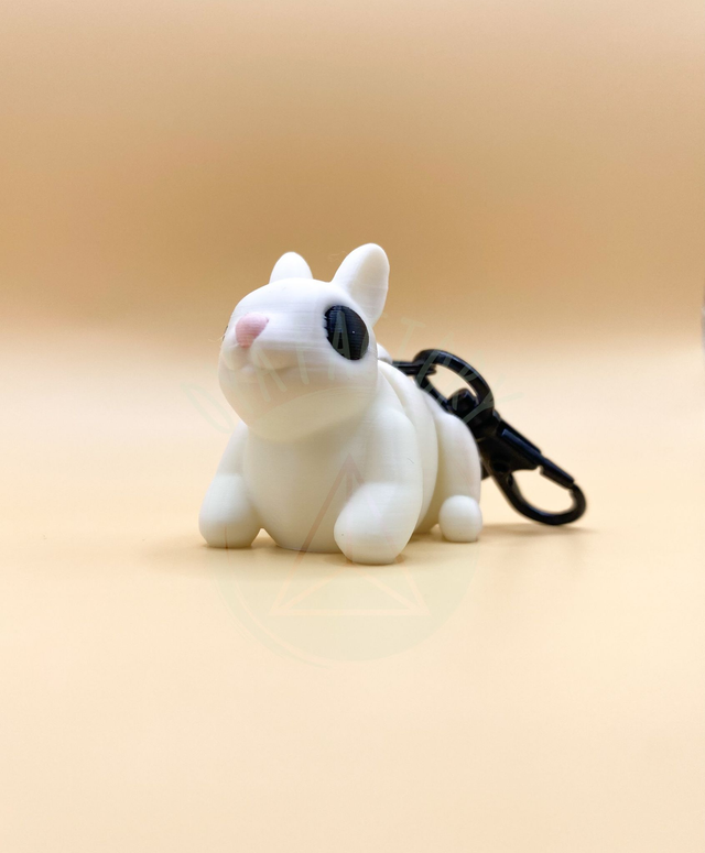 Porte-clés mini Lapin articulé