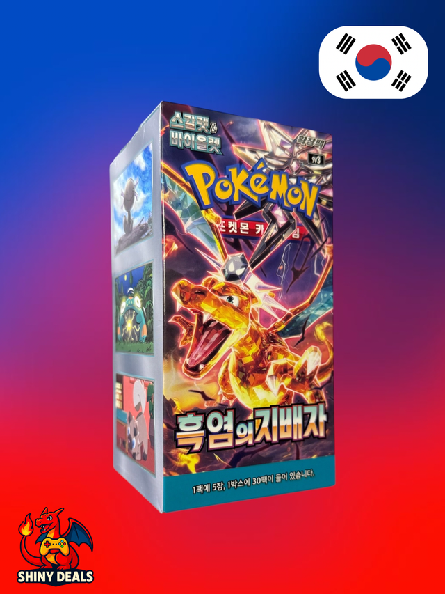 Display Pokémon Ruler of the Black Flame (Sv3) - Coréen 