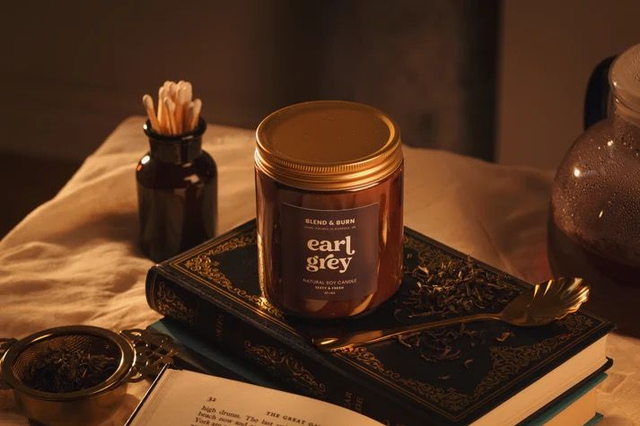 Blend and burn earl grey