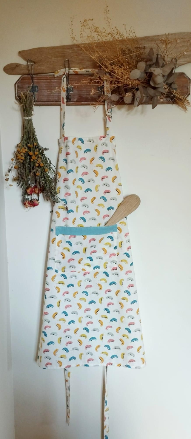 Tablier de Cuisine - Caméléon