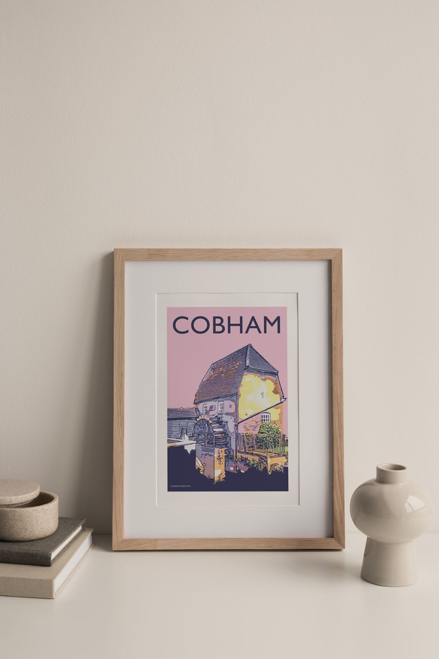 Cobham pink (unframed)