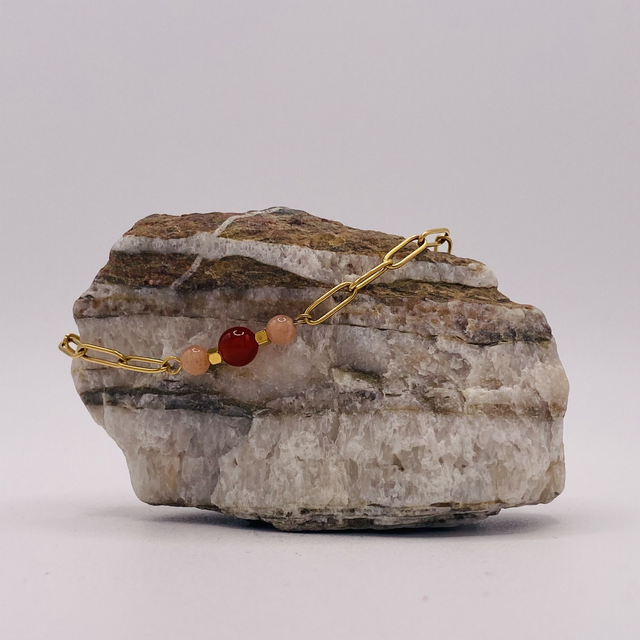 Bracelet Rose - rouge
