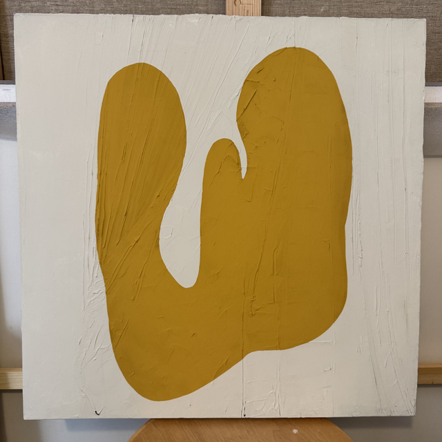 Peinture sur châssis entoilé 