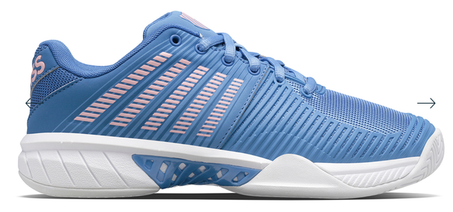 Express Light 2 Clay Tennis/Padel Womens Shoes Light Blue/white/Pink 