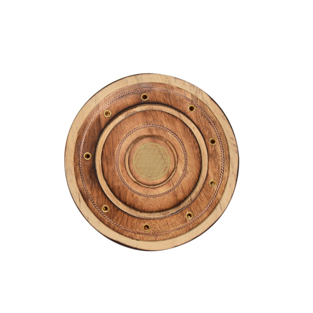 Socle Encens ~ Fleur de Vie