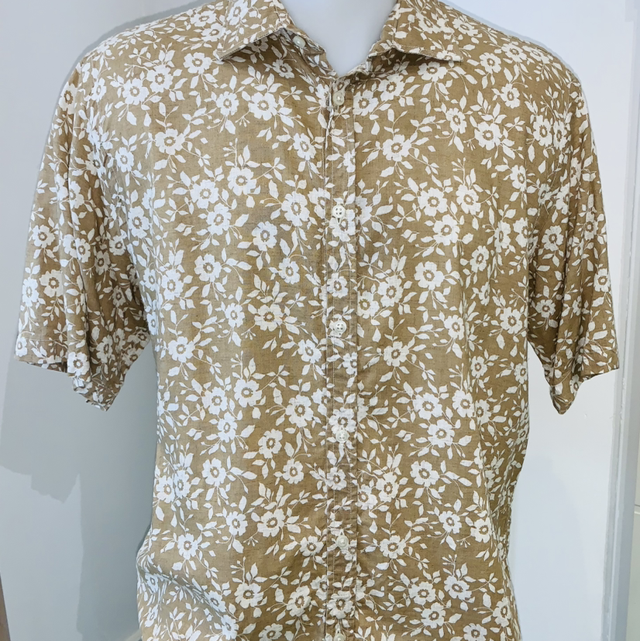 Chemisette viscose et lin Altemflower 