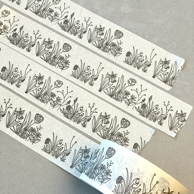 Klebeband Blumenfeld 5cm/50m