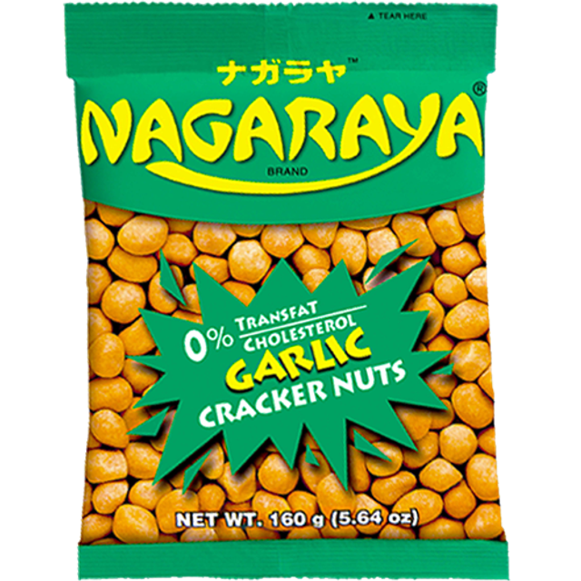 Nagaraya Cracker Nuts Garlic 160g