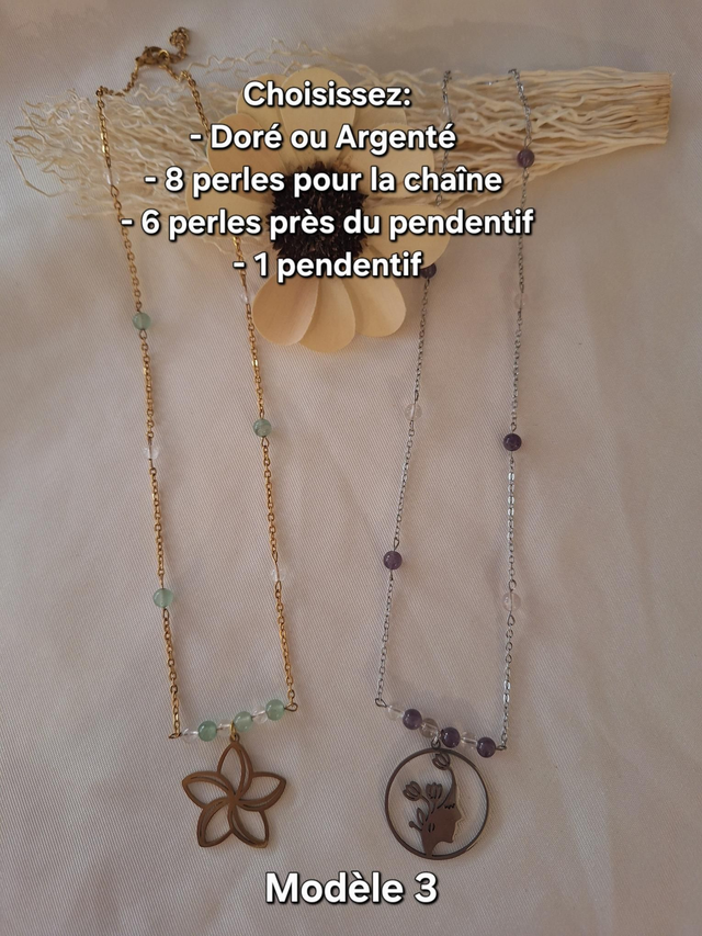 Collier personnalisé à composer – Bar à bijoux