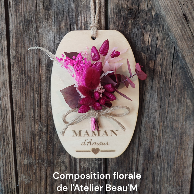 Plaque pour petit bouquet (lot de 4)