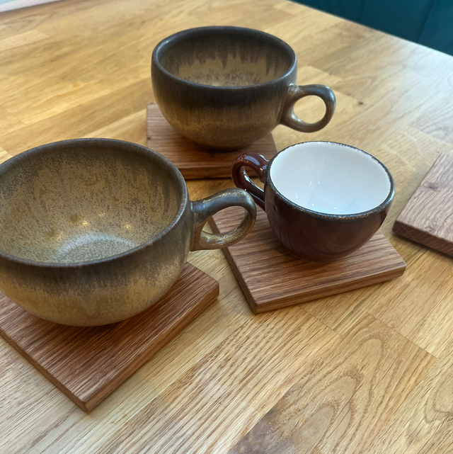 SOLD SOLD SOLD Hand made wood coasters 