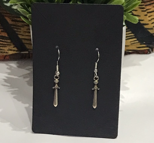 Silver Dangling Earrings- SDE64