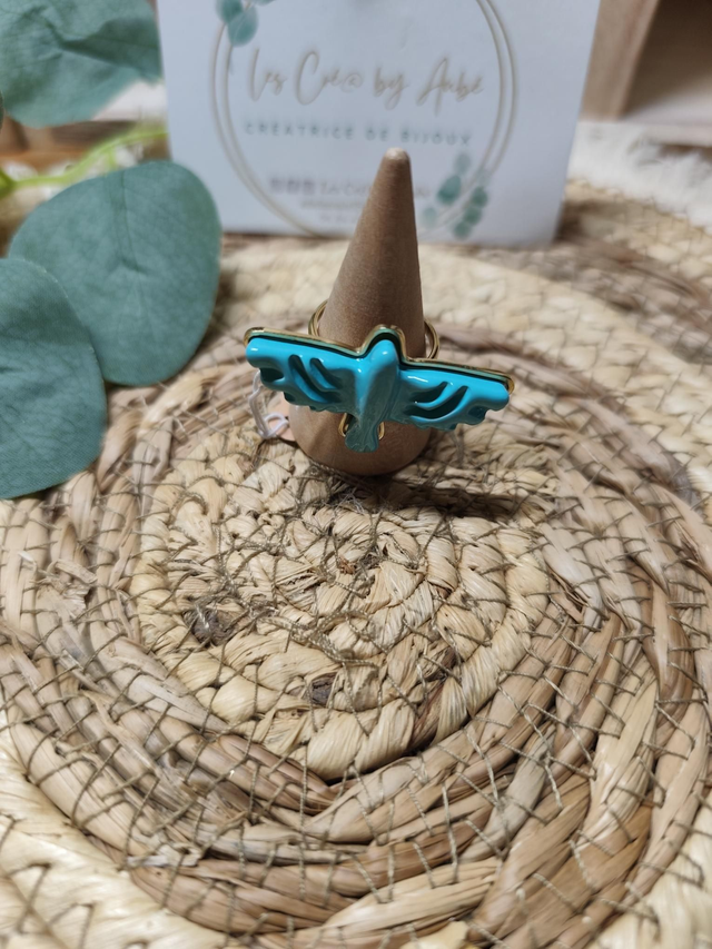 BIG BAGUE AIGLE BLEU AJUSTABLE 0000792