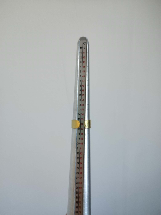 Simple martelage rond