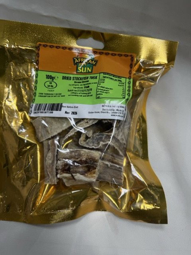 AS STOCKFISH TUSK 100G
