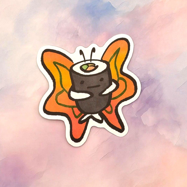 Pocki Rice Guy Butterfly