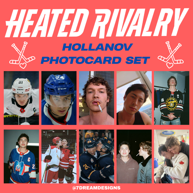 Heated Rivalry Photocard Set *PREORDER*
