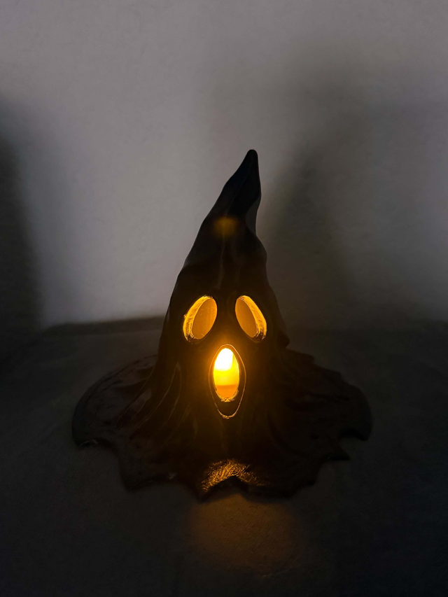 Chapeau fantôme décoratif LED