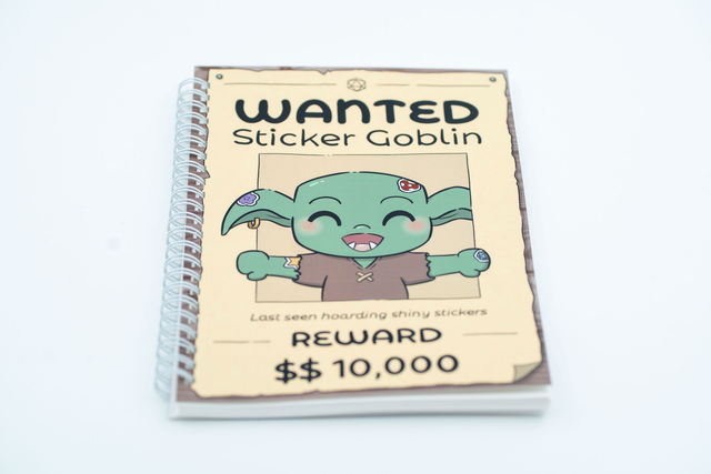 Reusable Sticker Book - Sticker Goblin