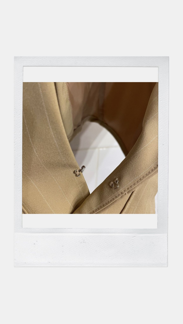 (Prototype) Bustier Upcycled - Rayures - L