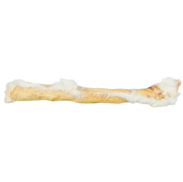 Rouleau de peau de lapin avec fourrure 45 / 50 cm