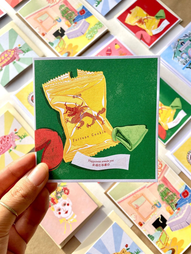 Greeting card - Happiness awaits you