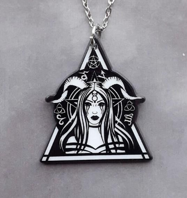 Baphomet Witchcraft Necklace 