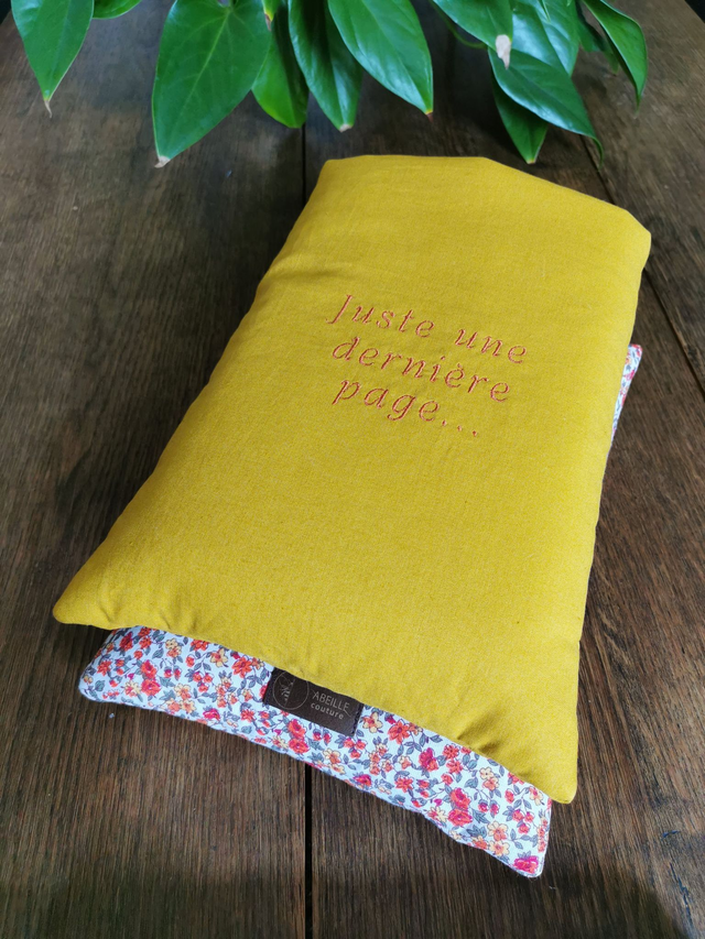🌼 Pochette à livre - Juste une dernière page...